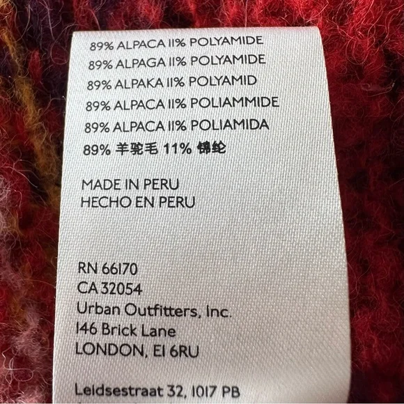 Free People Sunset Canyon Alpaca oversized sweater size small - Picture 8 of 8